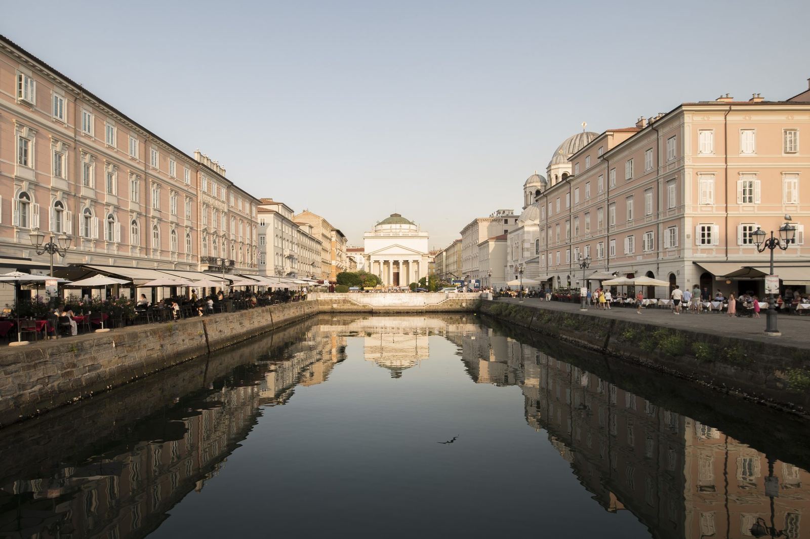 Canal Grande, Trieste. The first evening.