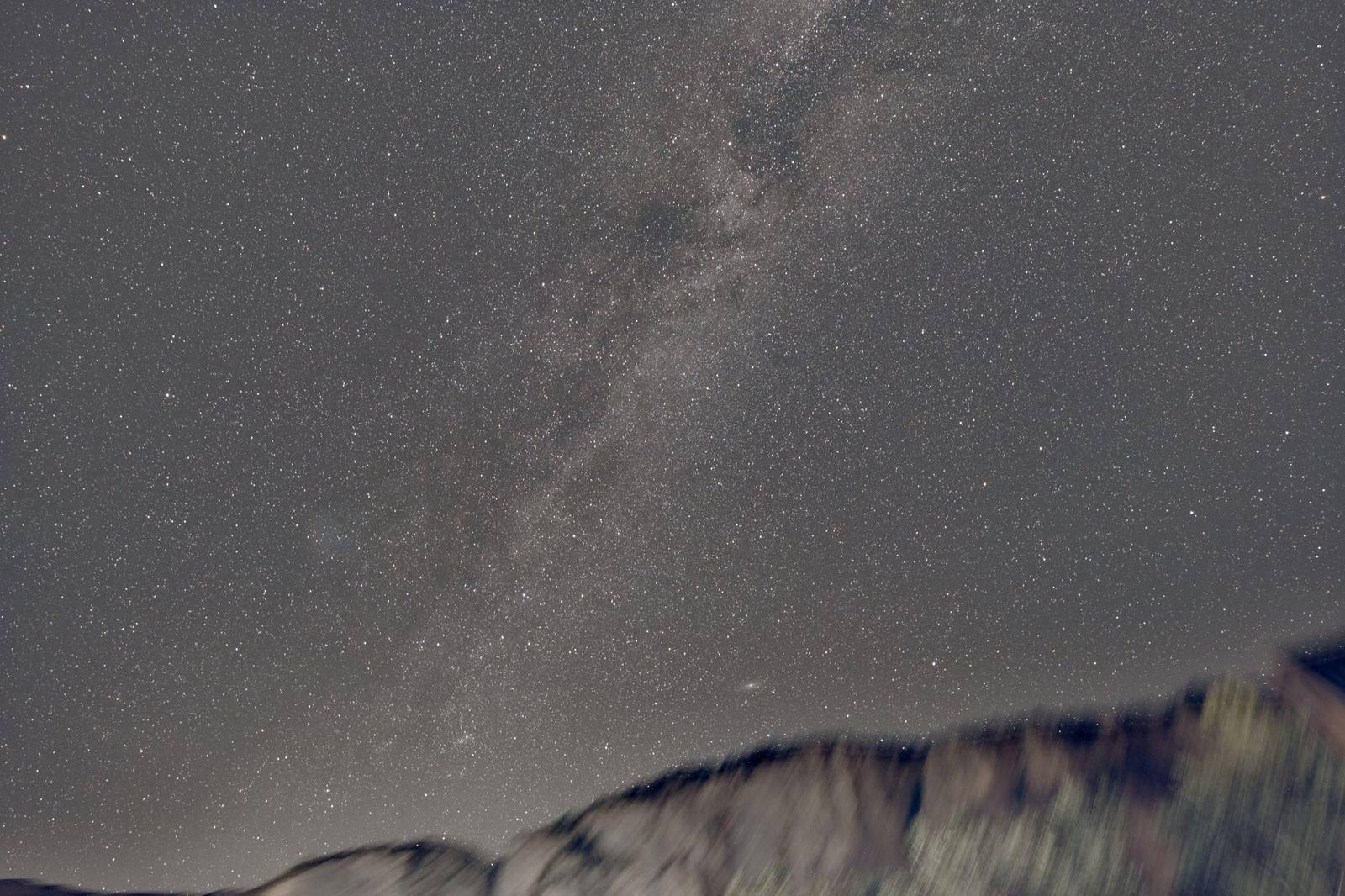 And, one night, the Milky Way.