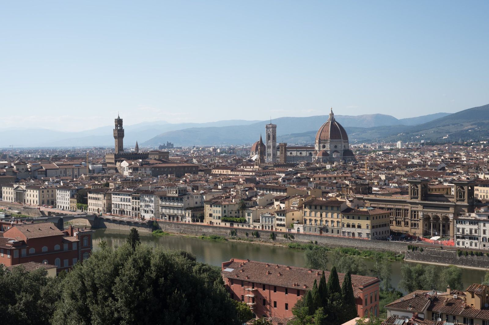 From Piazzale Michelangelo at the end of the last day.